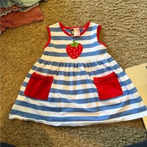 Banana Split Kids Strawberry Dress
